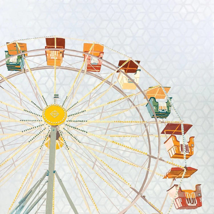 Ferris Wheel by Tara Barr wall art