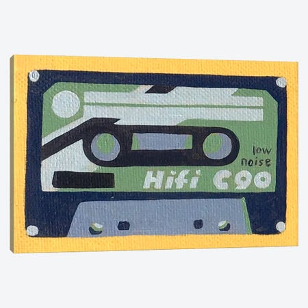 Cassette C90 Canvas Print #TRB59} by Tara Barr Canvas Artwork