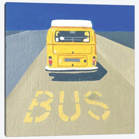 Bus Canvas Print #TRB64} by Tara Barr Canvas Art