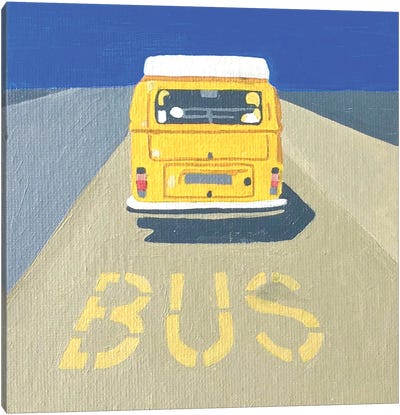 Bus Canvas Art Print - Tara Barr