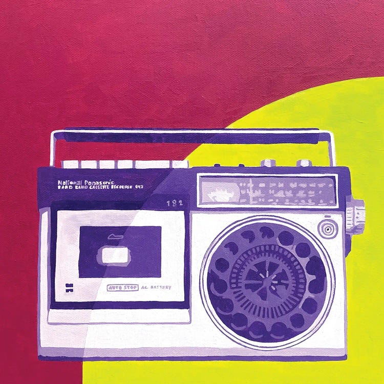 Boombox by Tara Barr wall art