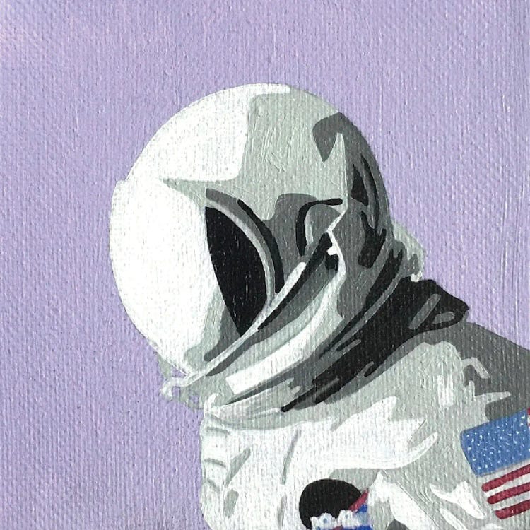 Astronaut by Tara Barr wall art