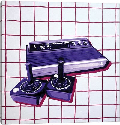 1983 Atari Canvas Art Print - Tara Barr
