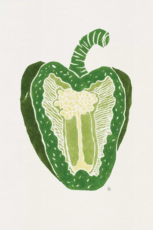 Green Pepper by Tracie Andrews wall art
