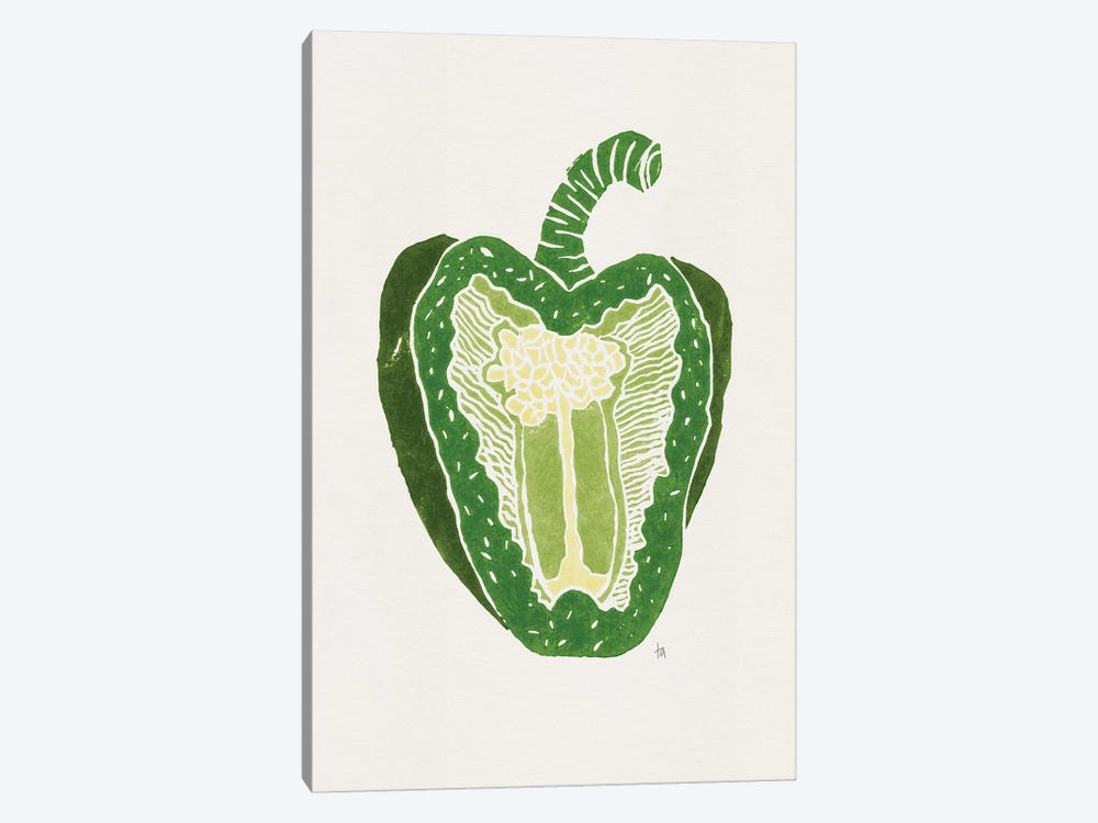 Green Pepper by Tracie Andrews 1-piece Art Print