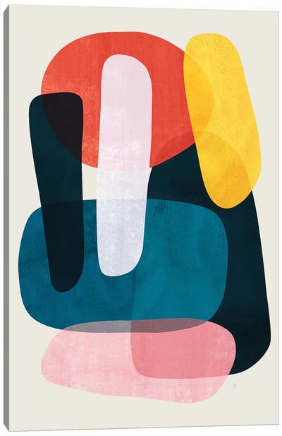 Mischka Canvas Art Print - Geometric Abstract Art