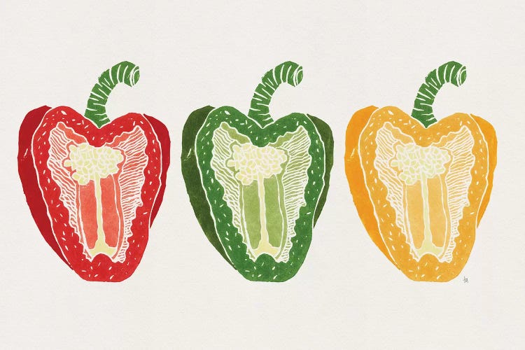 Mixed Peppers by Tracie Andrews wall art