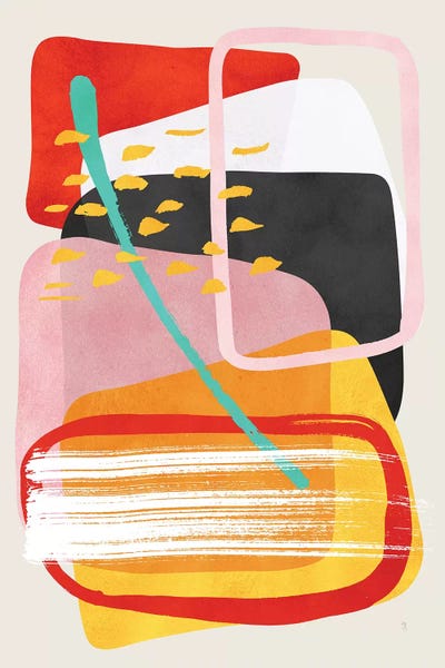 Mojo by Tracie Andrews framed canvas print