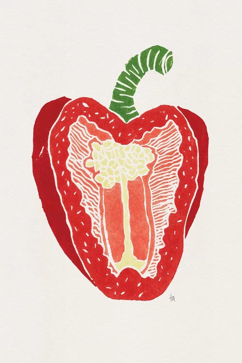 Red Pepper by Tracie Andrews wall art