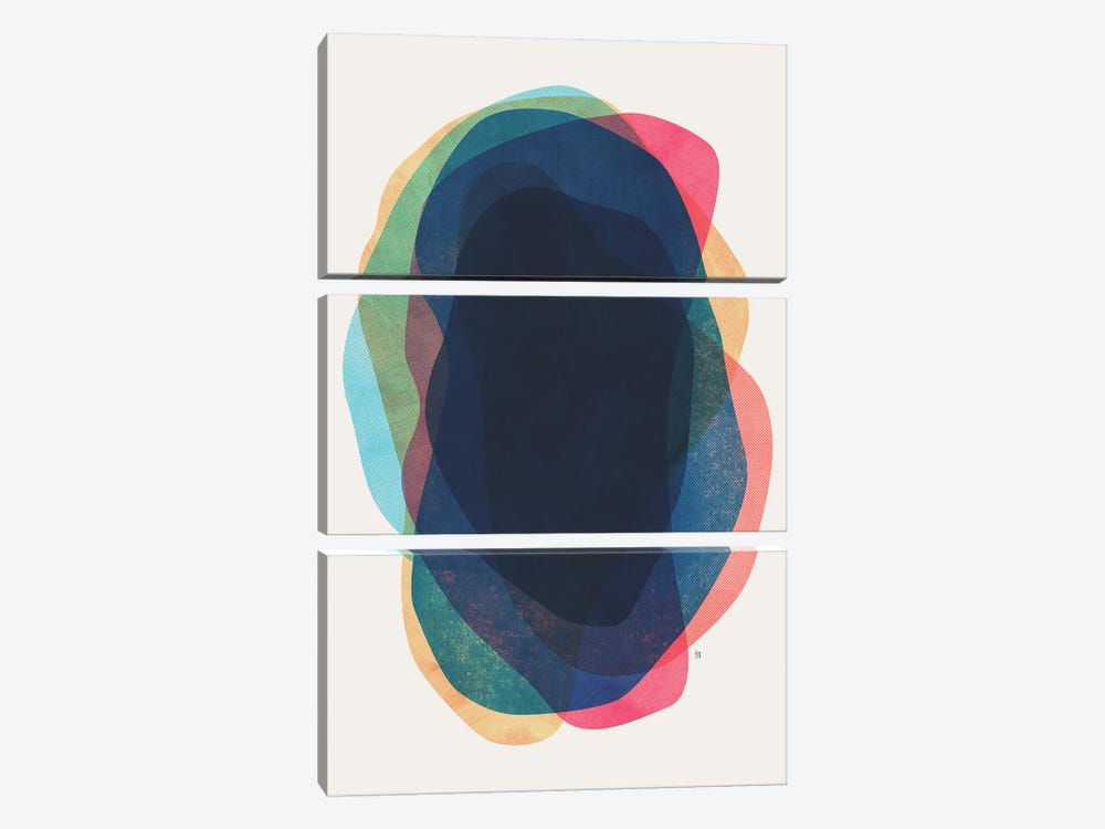 Anomaly by Tracie Andrews 3-piece Canvas Art Print