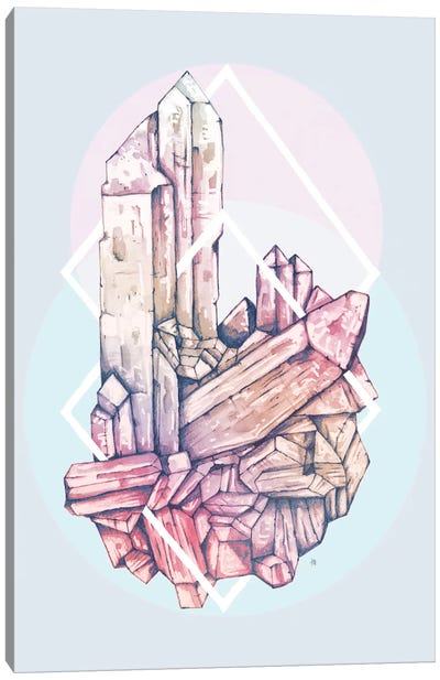 Crystalline II Canvas Art Print - Rock Art