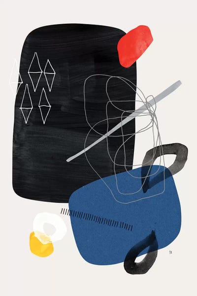 Papillon by Tracie Andrews framed canvas print