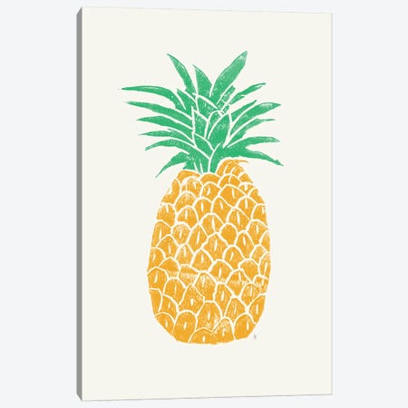Pineapple Canvas Print #TRC151} by Tracie Andrews Canvas Artwork