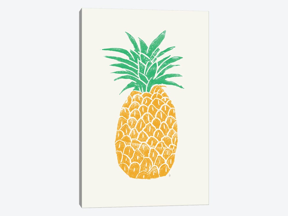 Pineapple by Tracie Andrews 1-piece Canvas Art Print