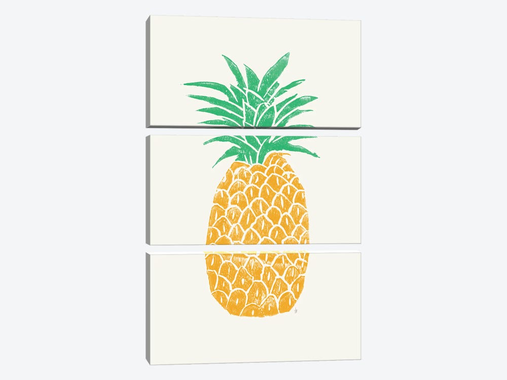 Pineapple by Tracie Andrews 3-piece Art Print