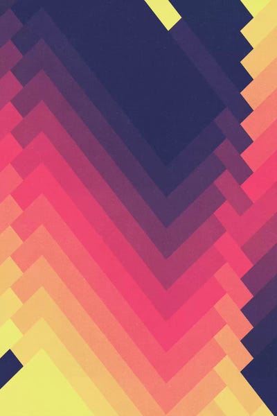 Retro Geo Abstracts: Disillusion by Tracie Andrews