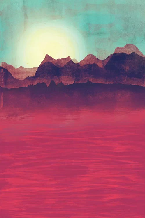 Distant Mountains by Tracie Andrews wall art