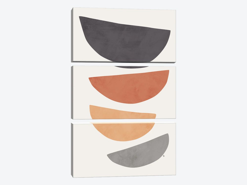 Balance VIII by Tracie Andrews 3-piece Canvas Wall Art