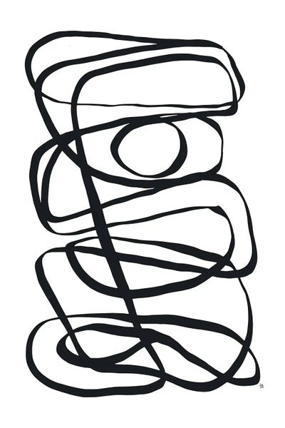 Black & White Minimalist Décor: Ruban by Tracie Andrews