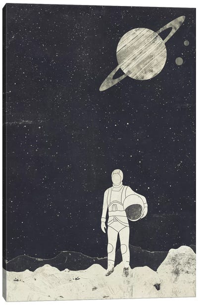 Explorer Canvas Art Print - Saturn Art