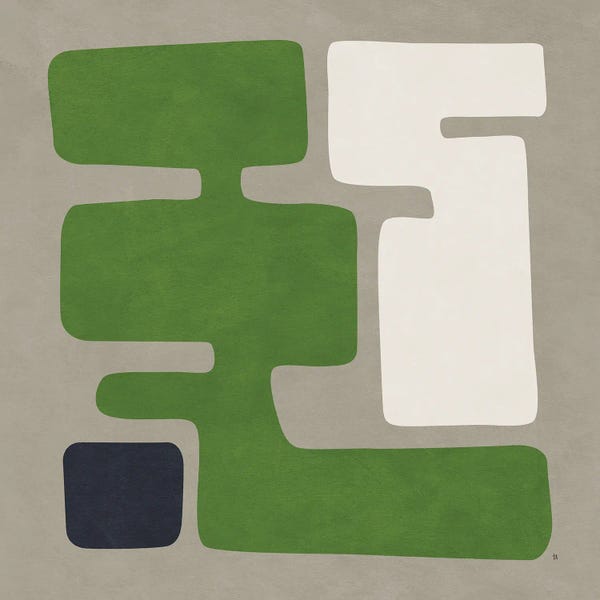 Mid-Century Modern Living Room: Harmony I by Tracie Andrews