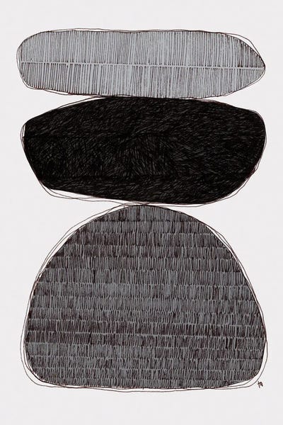 Zen Bedroom: Pebbles by Tracie Andrews