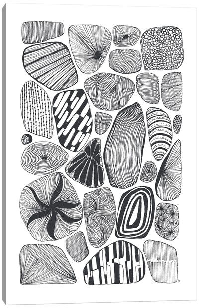 Stone Shapes Canvas Art Print - Tracie Andrews