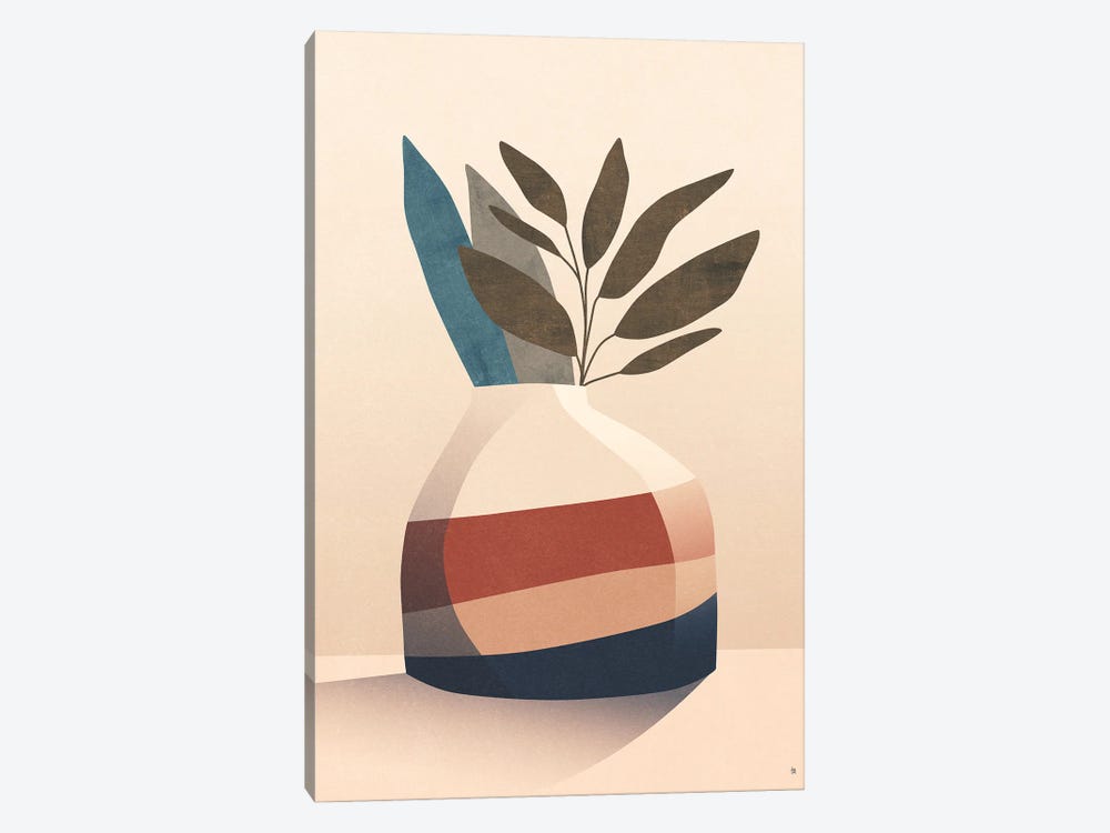 Plant Pot by Tracie Andrews 1-piece Canvas Art Print