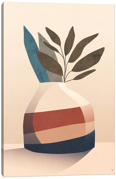 Plant Pot Canvas Art Print - Tracie Andrews