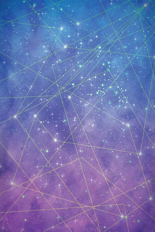 Map Of The Stars by Tracie Andrews wall art
