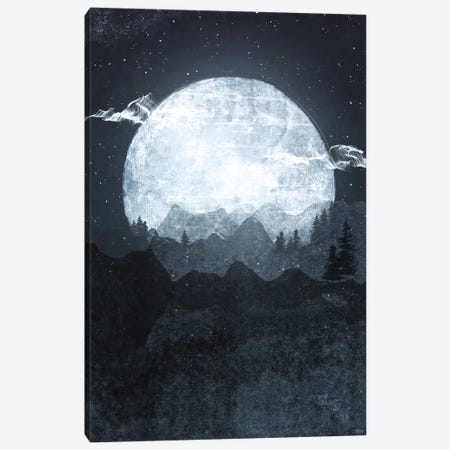 Moonrise Canvas Print #TRC39} by Tracie Andrews Canvas Art Print