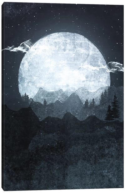 Moonrise Canvas Art Print - Tracie Andrews