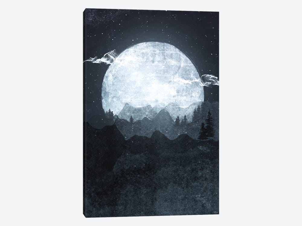Moonrise 1-piece Canvas Artwork