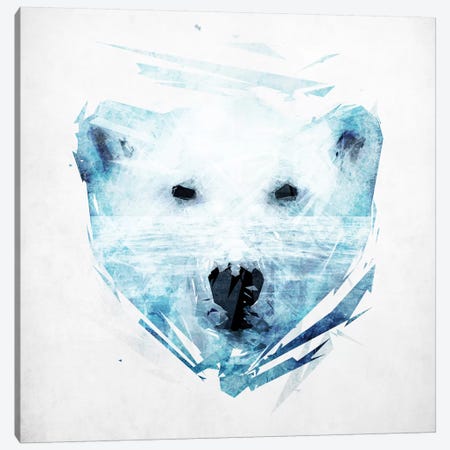 Polar Bear Canvas Print #TRC43} by Tracie Andrews Canvas Art