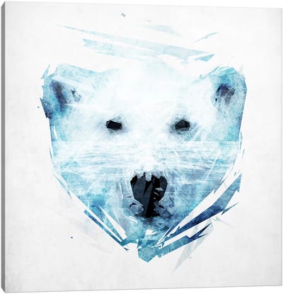 Polar Bear Canvas Art Print - Tracie Andrews