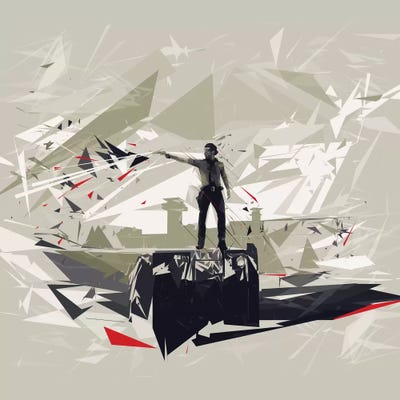 Rick Grimes by Tracie Andrews art print