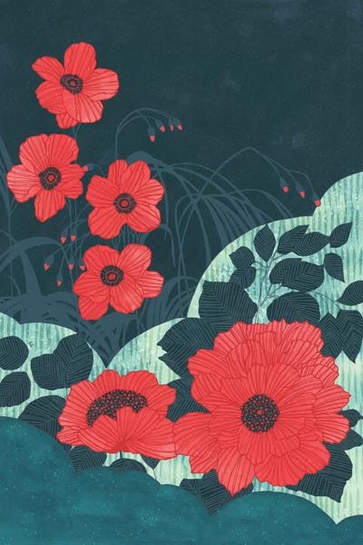 Ruby by Tracie Andrews framed canvas print