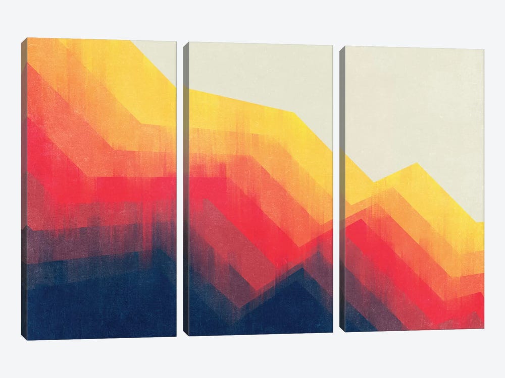 Sounds Of Distance by Tracie Andrews 3-piece Canvas Art