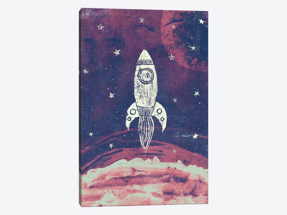Space Adventure by Tracie Andrews 1-piece Art Print
