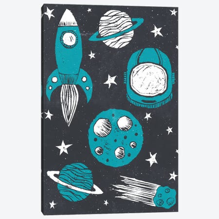 Space Age Canvas Print #TRC53} by Tracie Andrews Canvas Print