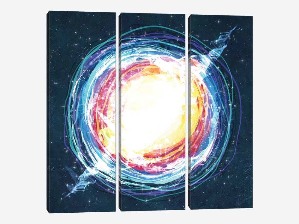 Supernova by Tracie Andrews 3-piece Canvas Art