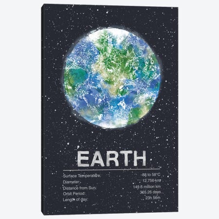 Earth Canvas Print #TRC59} by Tracie Andrews Canvas Print