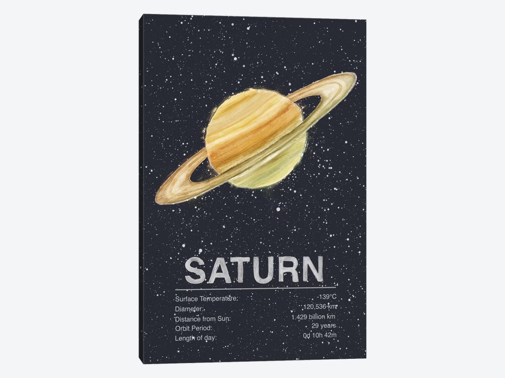Saturn by Tracie Andrews 1-piece Art Print