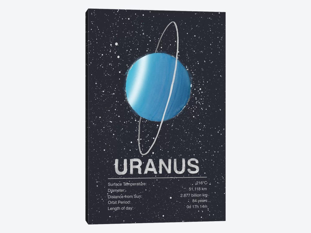 Uranus by Tracie Andrews 1-piece Canvas Art