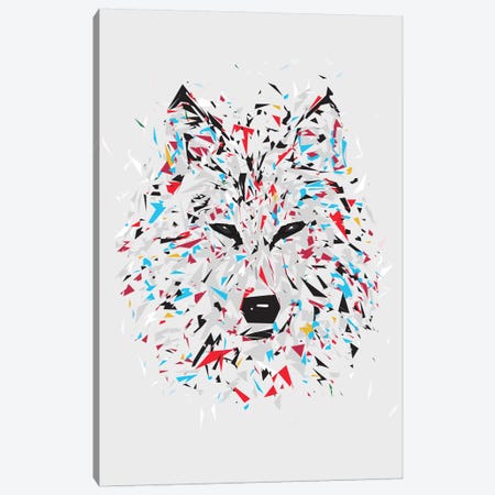 Wolf Canvas Print #TRC81} by Tracie Andrews Canvas Artwork
