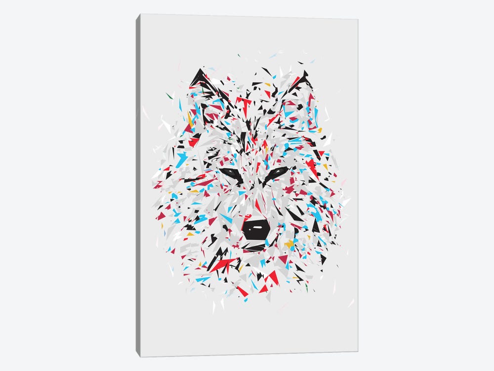 Wolf by Tracie Andrews 1-piece Canvas Print