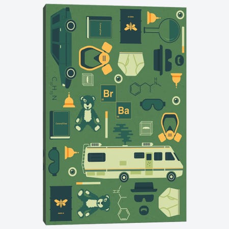 Breaking Bad Canvas Print #TRC9} by Tracie Andrews Canvas Wall Art