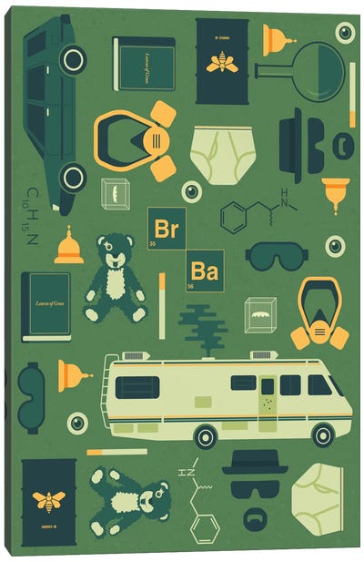 Breaking Bad Canvas Art Print - Tracie Andrews
