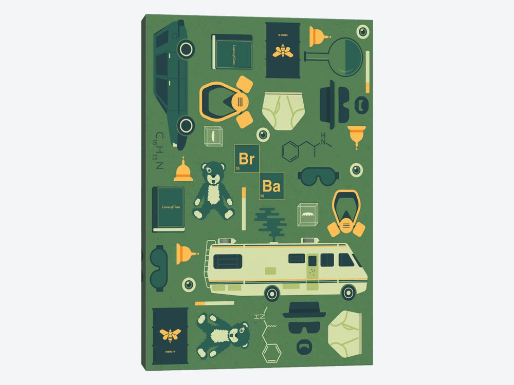 Breaking Bad by Tracie Andrews 1-piece Art Print
