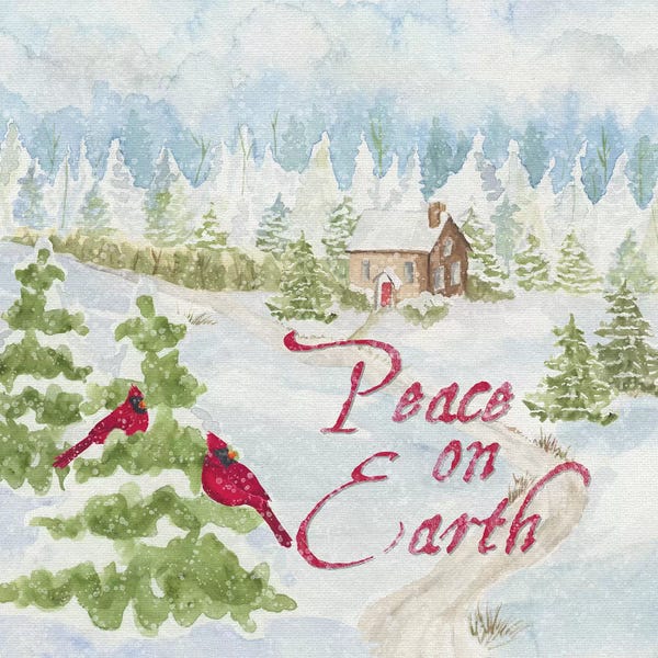 Cardinals: Christmas In The Country III Peace on Earth by Tara Reed